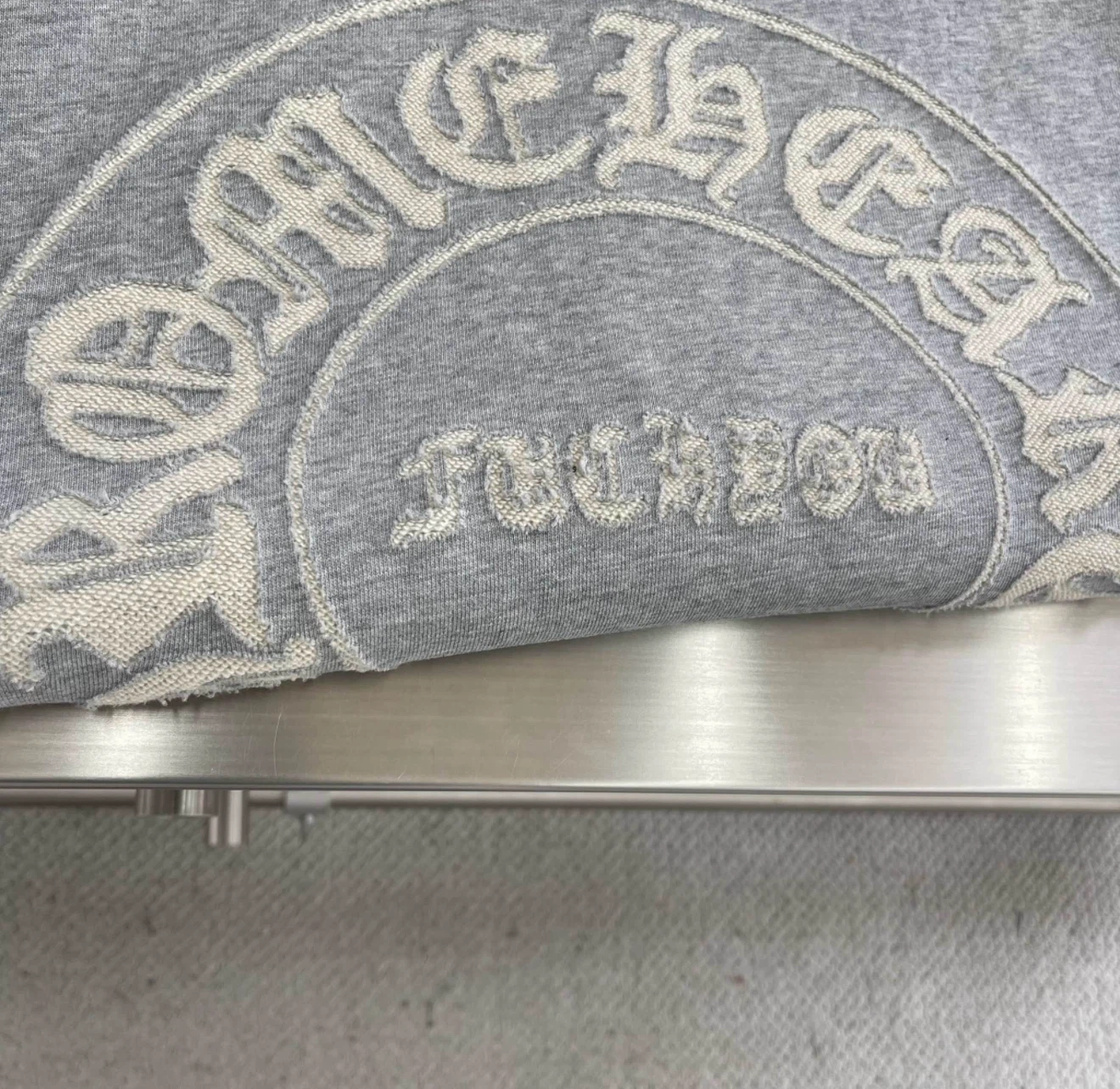 Grey Crome hearts zip up size L - photo 2