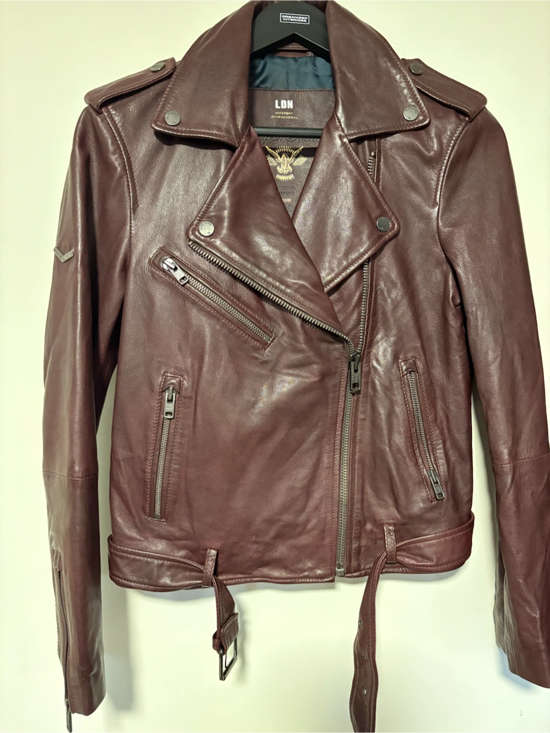 Superdry New Leather Jacket