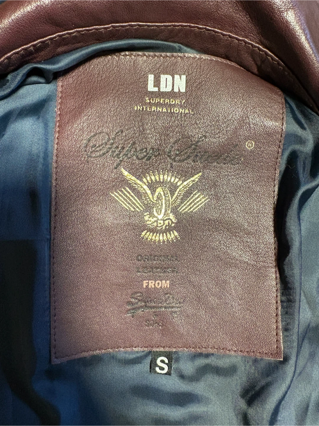 Superdry New Leather Jacket - photo 3