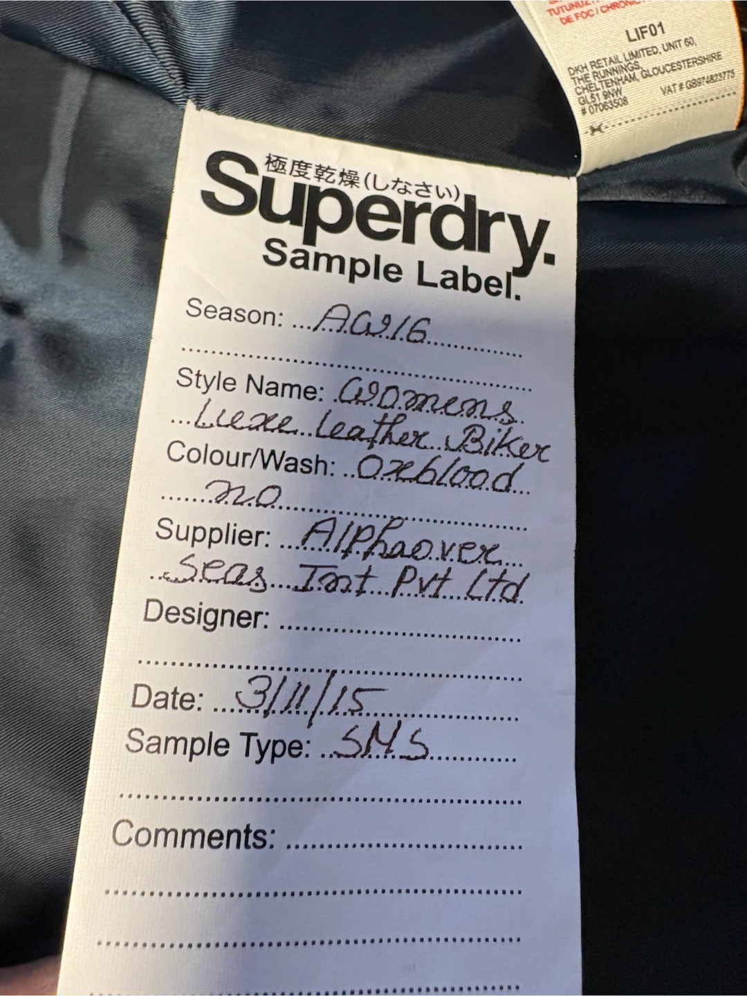 Superdry New Leather Jacket - photo 4