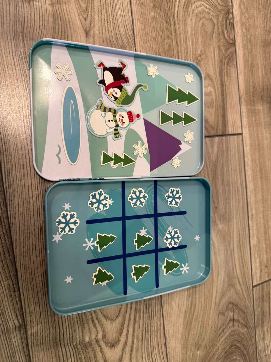 Winter Magnetic Tic-Tac-Toe Game - photo 2