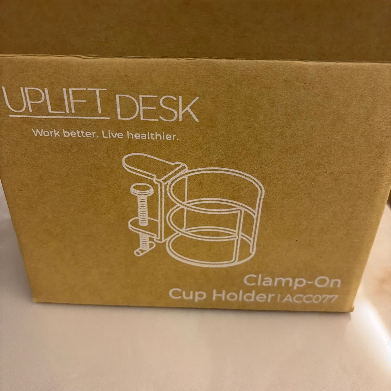 Uplift Desk Clamp-On Cup Holder - photo 2