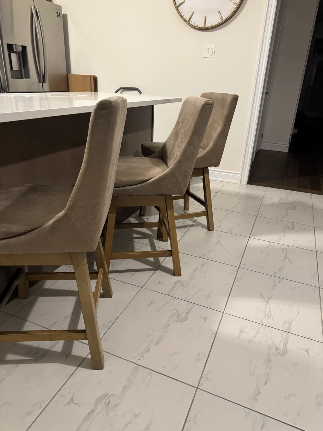 Set of 2 Swivel Bar Stools - photo 2