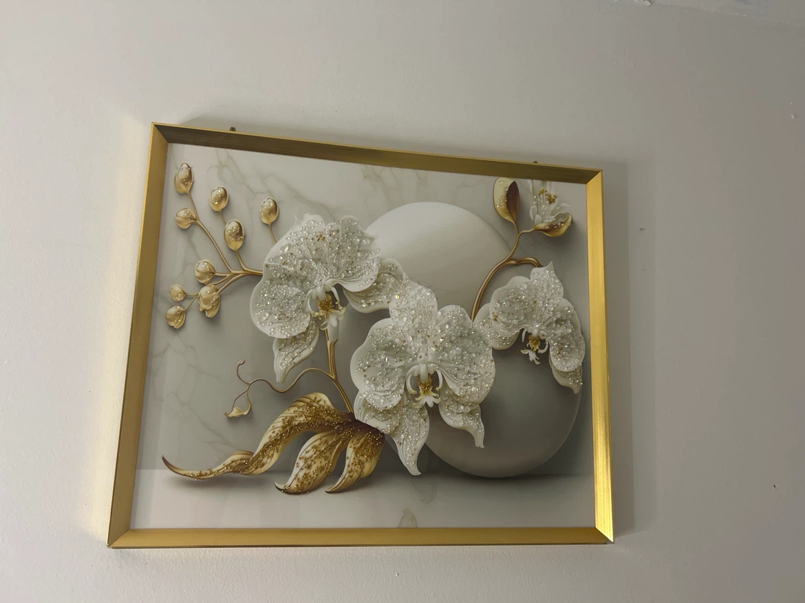 Framed Orchid Wall Art