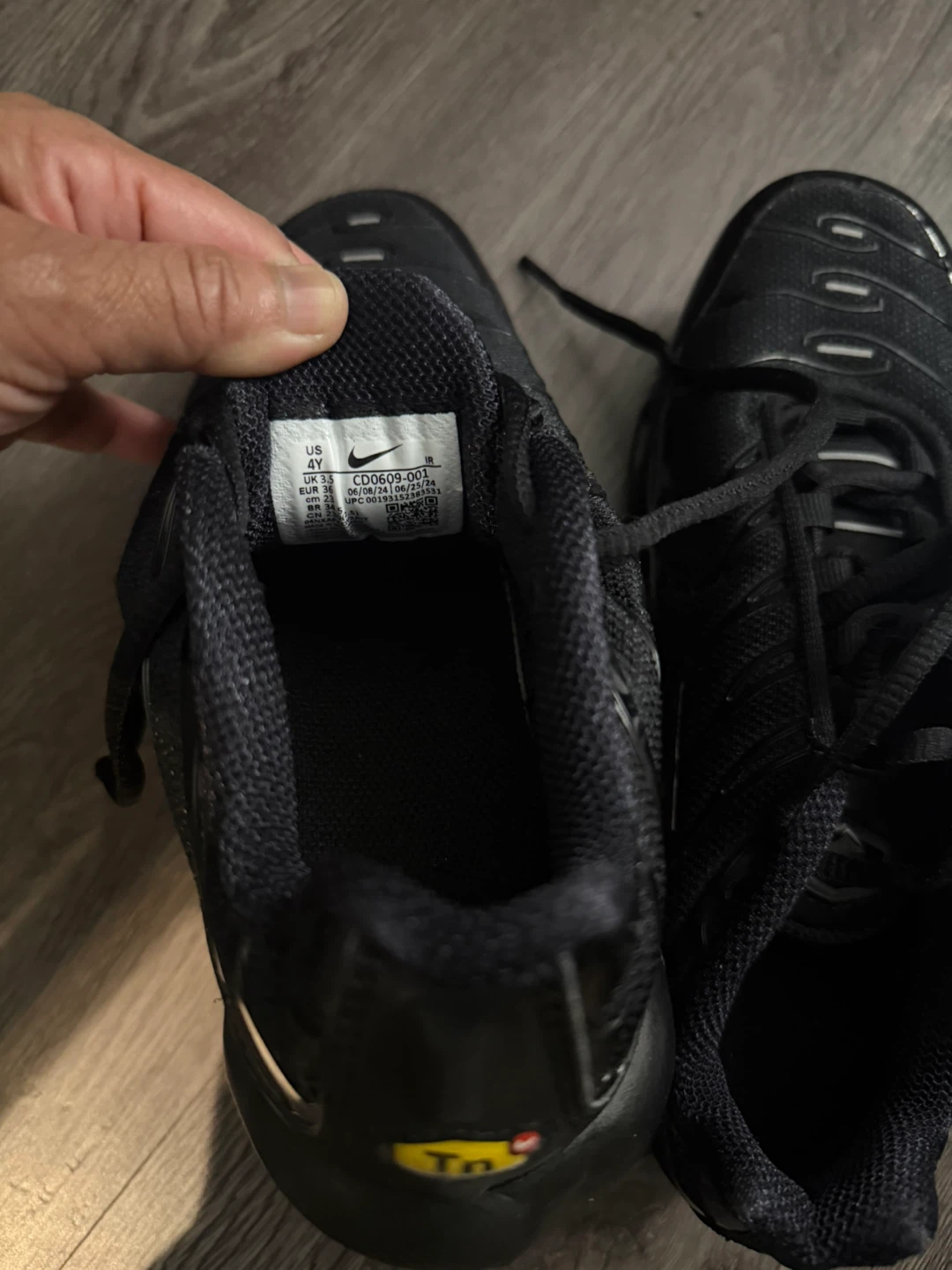 Nike Air Max Plus GS Black - photo 4