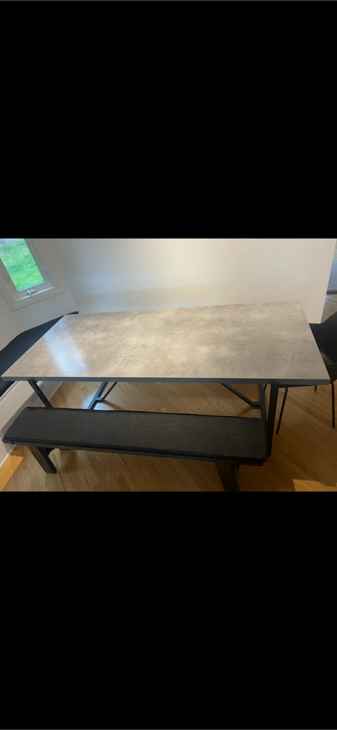 8 person structube dining table