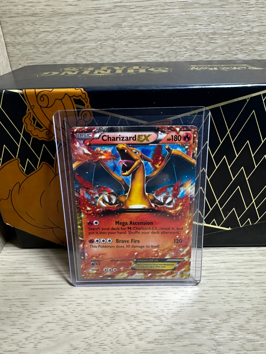 Charizard EX XY17 Pokemon Card