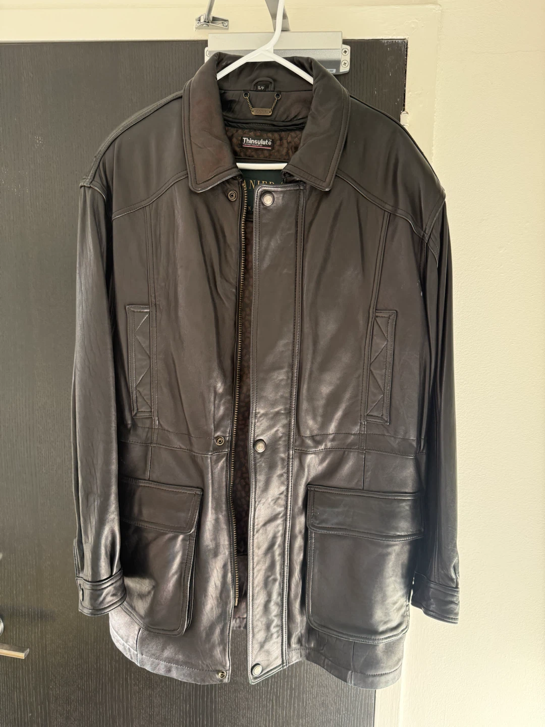 Danier Men's Genuine Leather Jacket, Size S/P