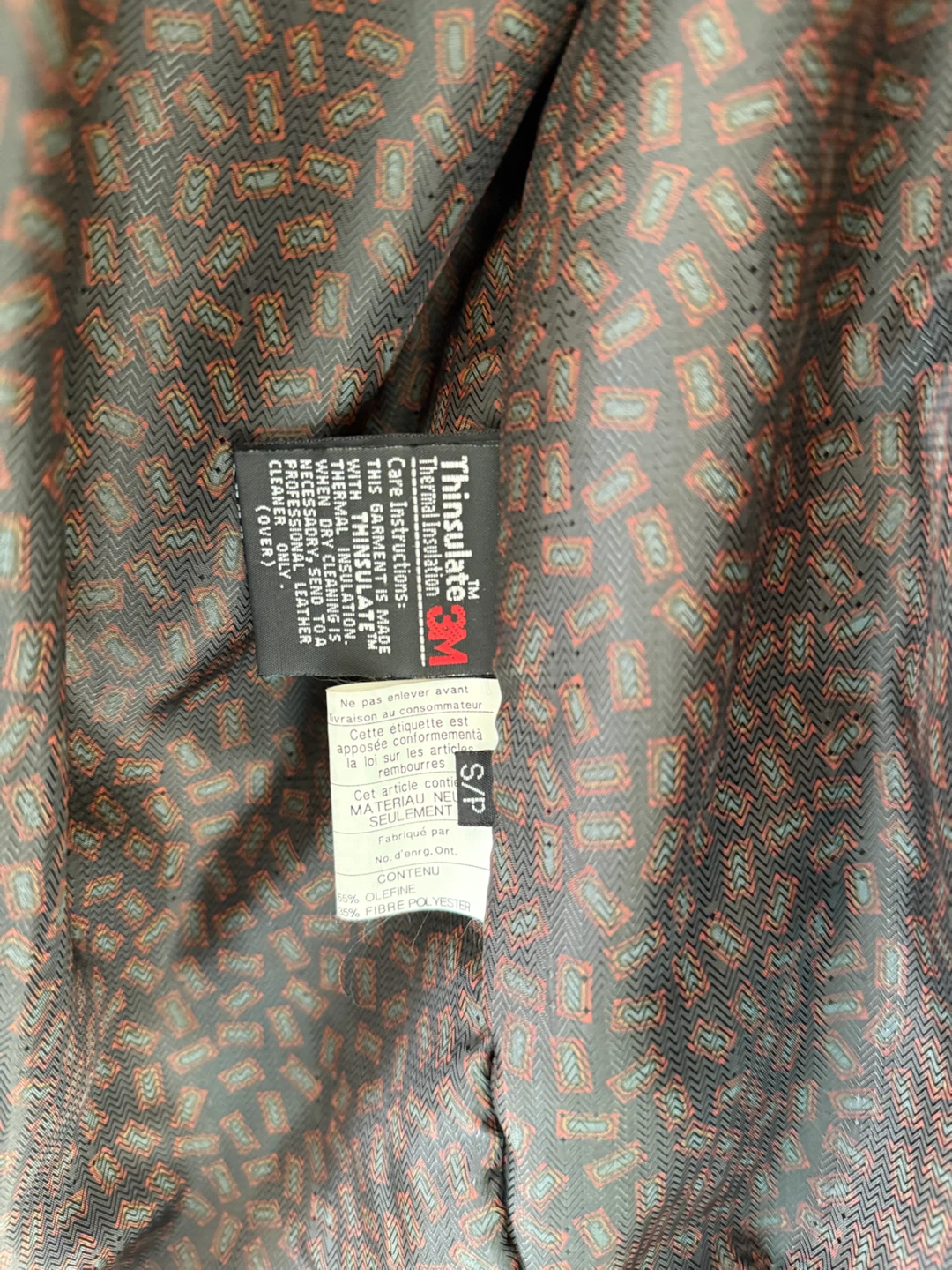 Danier Men's Genuine Leather Jacket, Size S/P - photo 4