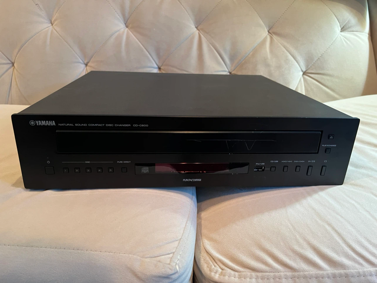 Yamaha CD-C600 Natural Sound Compact Disc Changer - photo 3