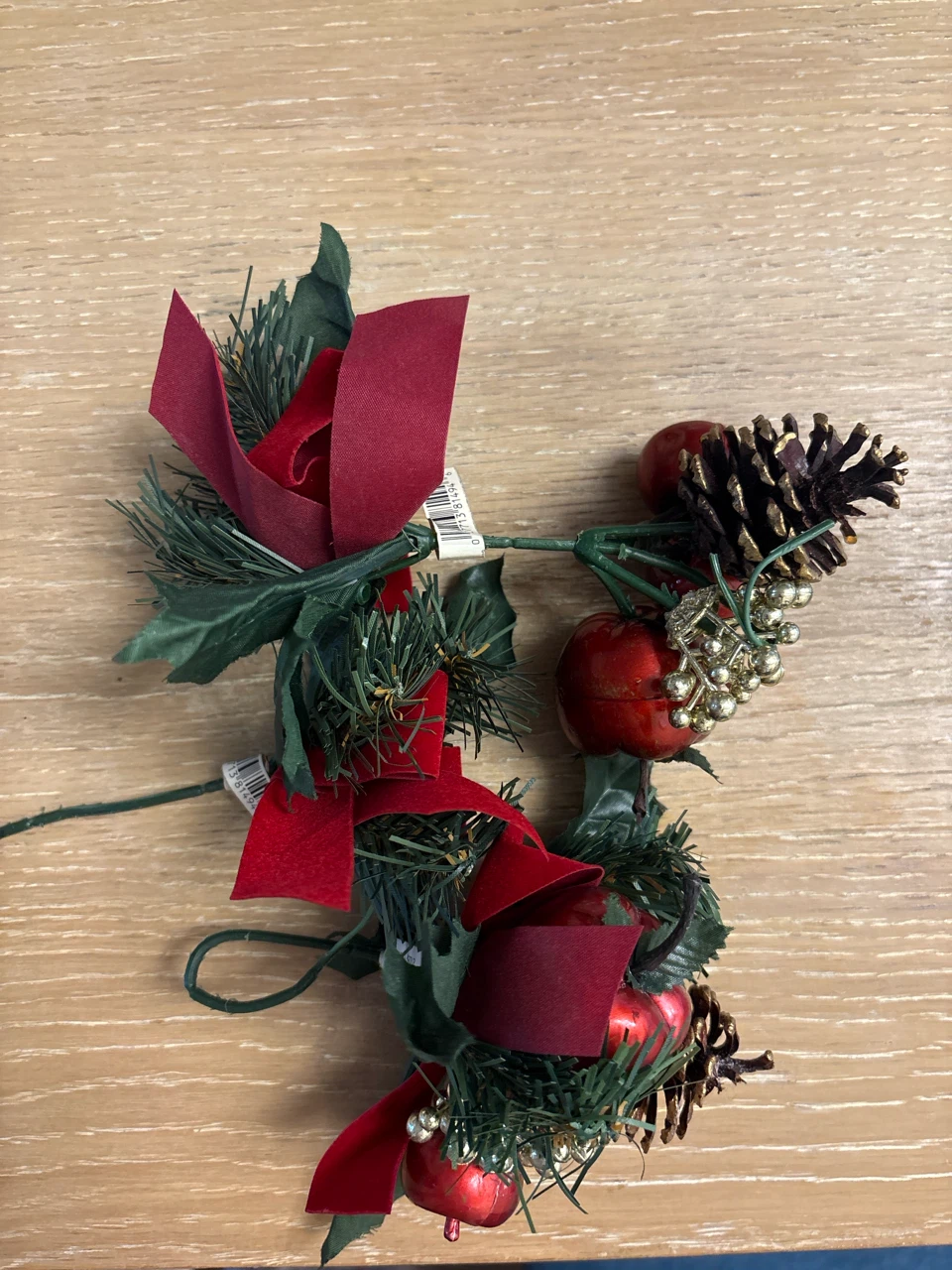 Christmas Artificial Floral Stem Decoration