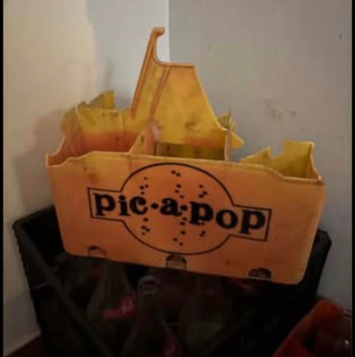 Vintage pop glass bottle - photo 5