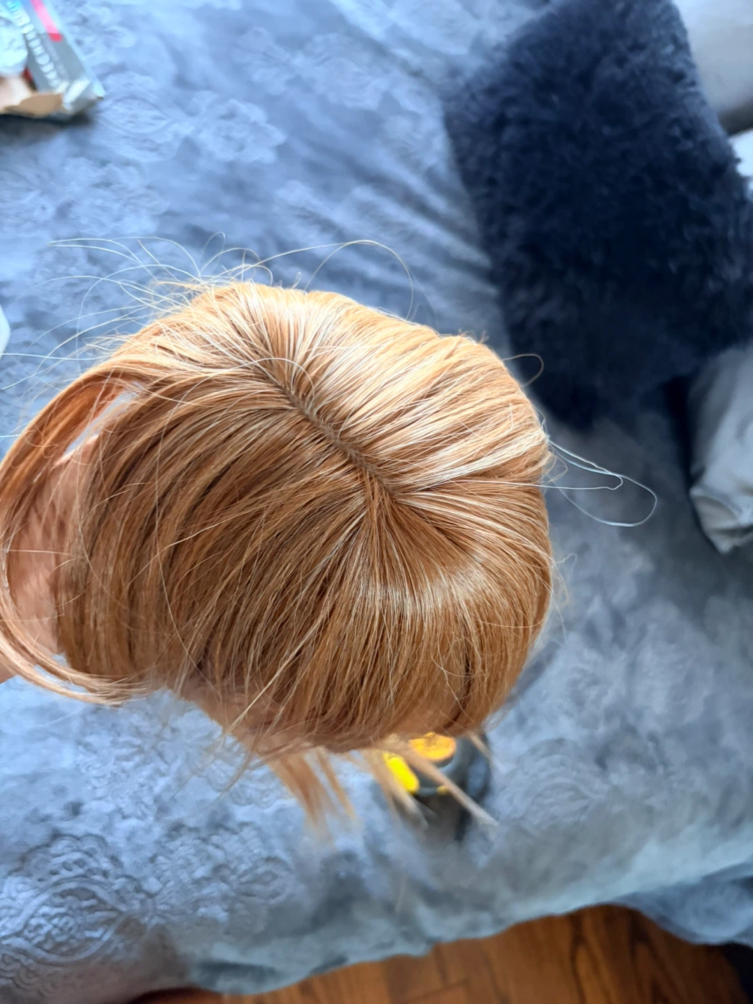 14” Light Brown/blond synthetic Hair Topper Hairpiece - photo 3