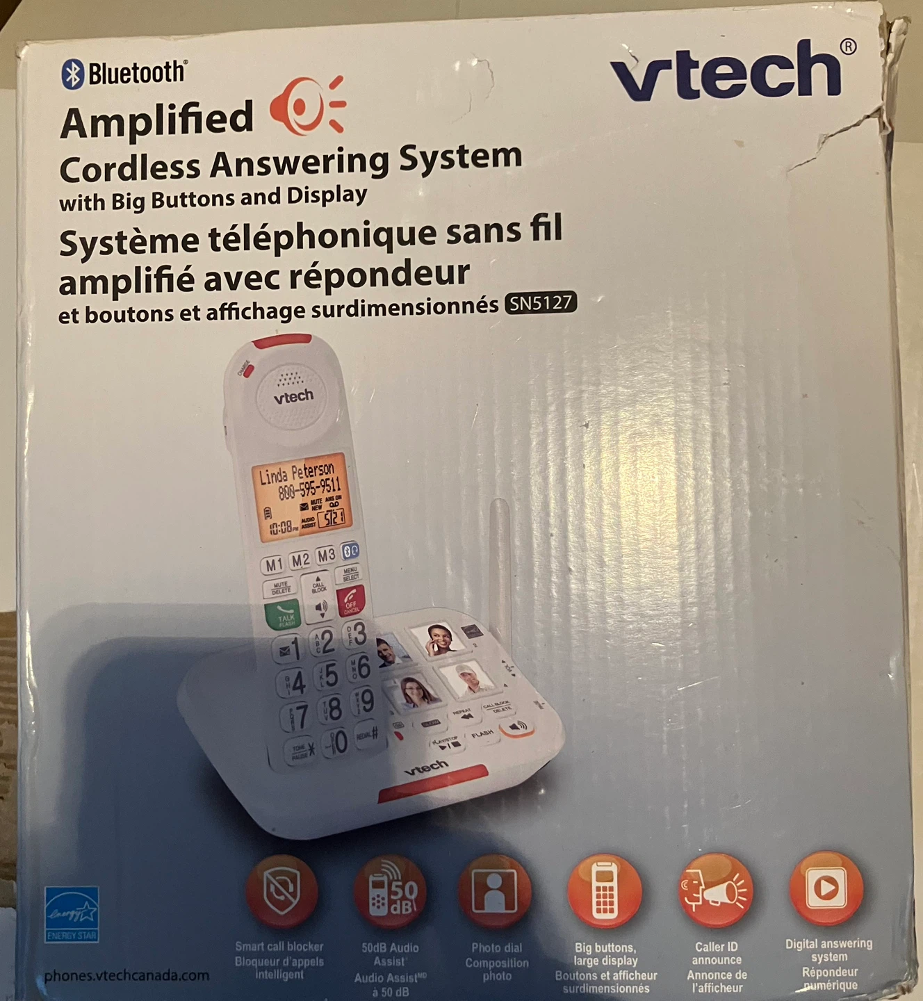 VTech SN5127 Amplified Cordless Phone