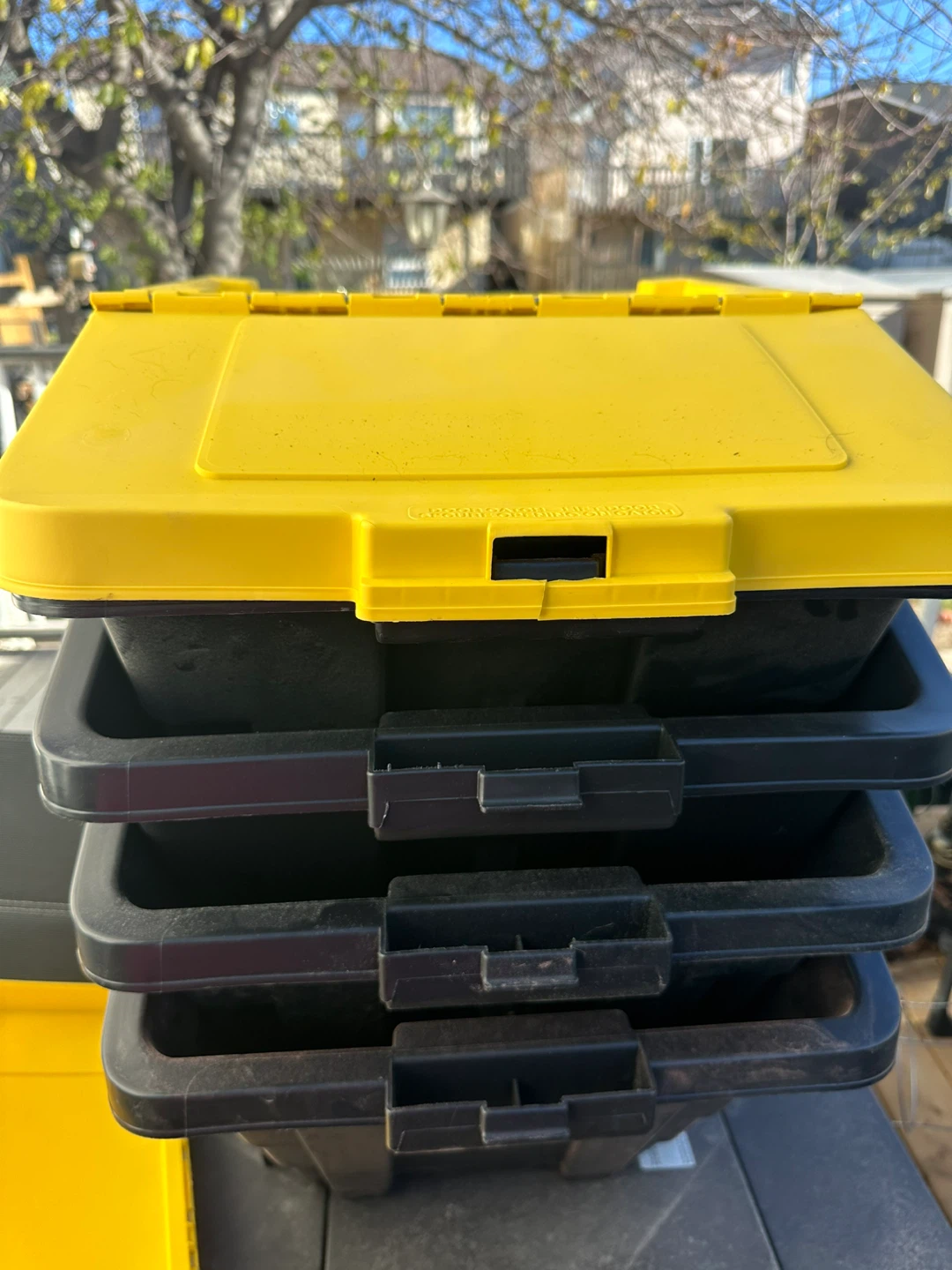 Stackable Storage Bins 61L - photo 3