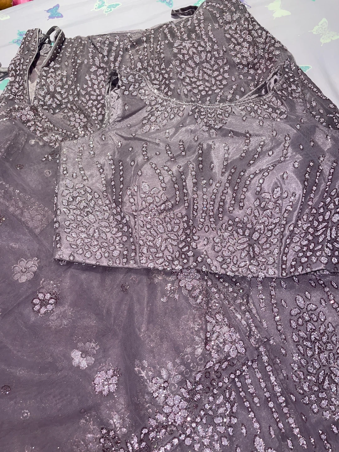 Lavender Lehenga