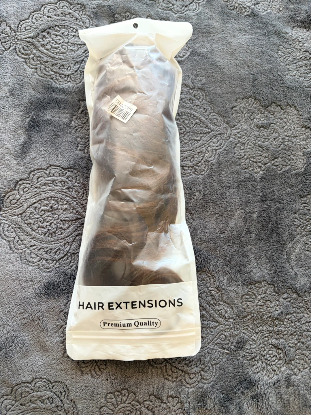 Auburn premium synthetic Wavy Halo Hair Extension 18” - photo 3