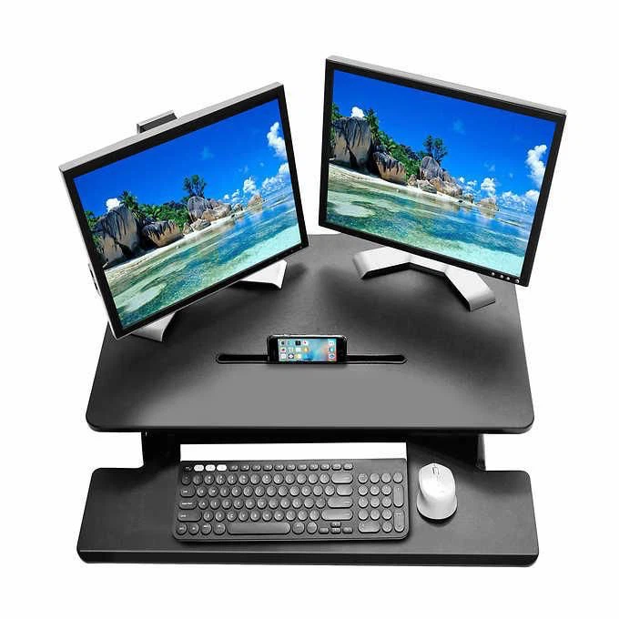 Adjustable Standing Desk Converter - photo 2