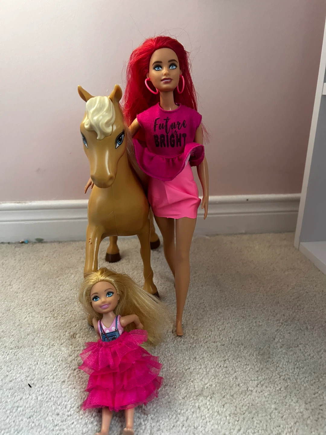Barbie Doll with Horse and Small Doll - photo 2