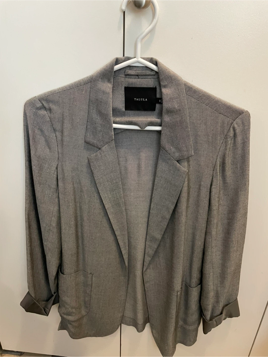 Talula size 00 Grey Blazer