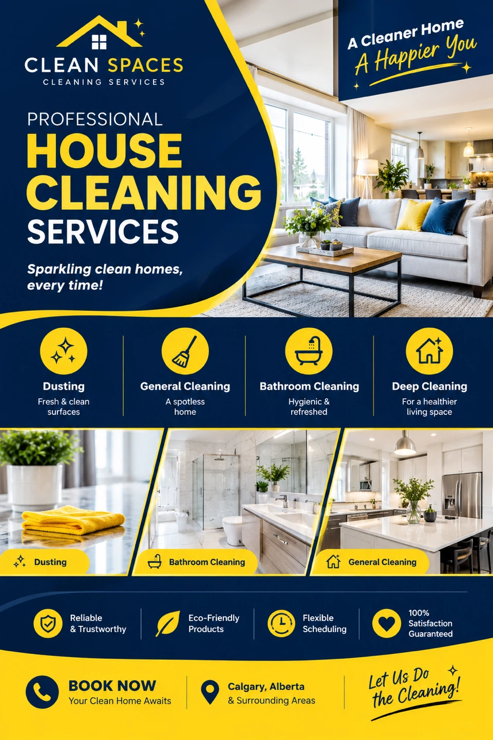 Professional Residential Cleaning Services | Calgary, AB