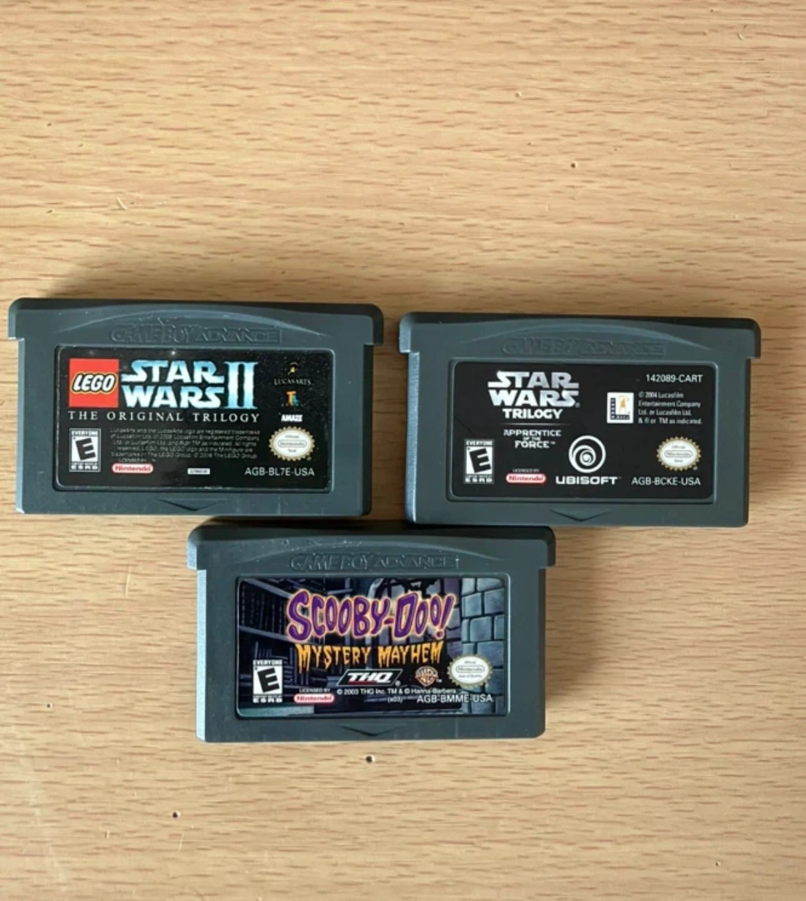 3 Game Boy Advance Games