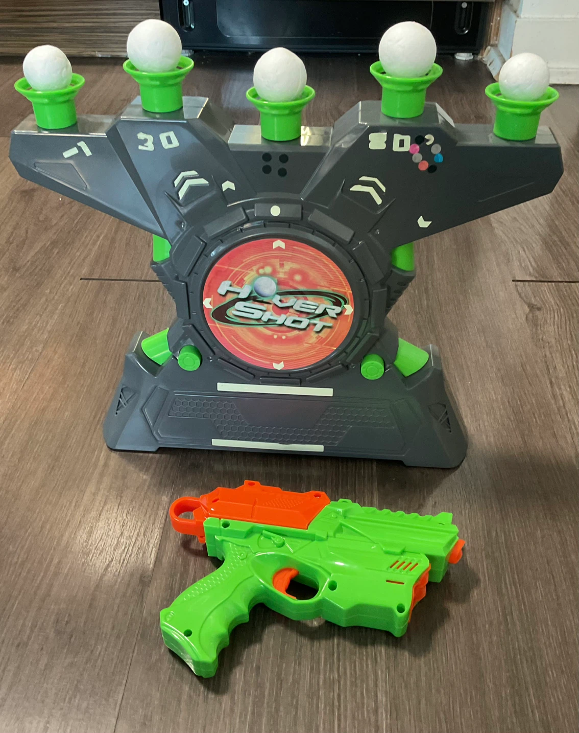 Hover Shot floating ball target game