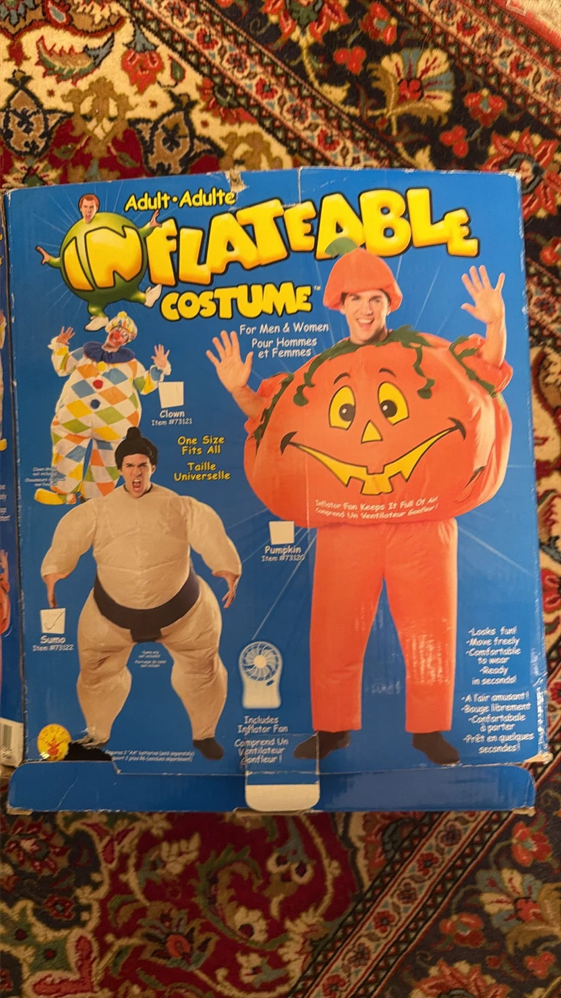 Adult Inflatable Pumpkin Costume