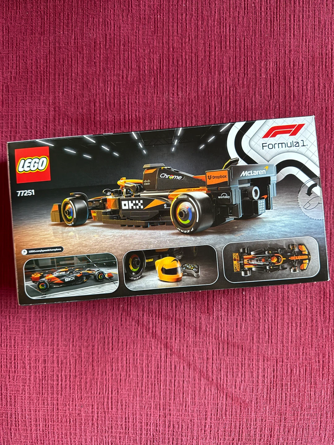 Lego Speed Champions McLaren F1® Team MCL38 Race Car - photo 2