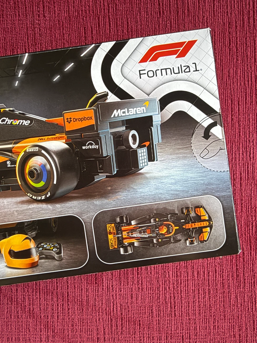 Lego Speed Champions McLaren F1® Team MCL38 Race Car - photo 3