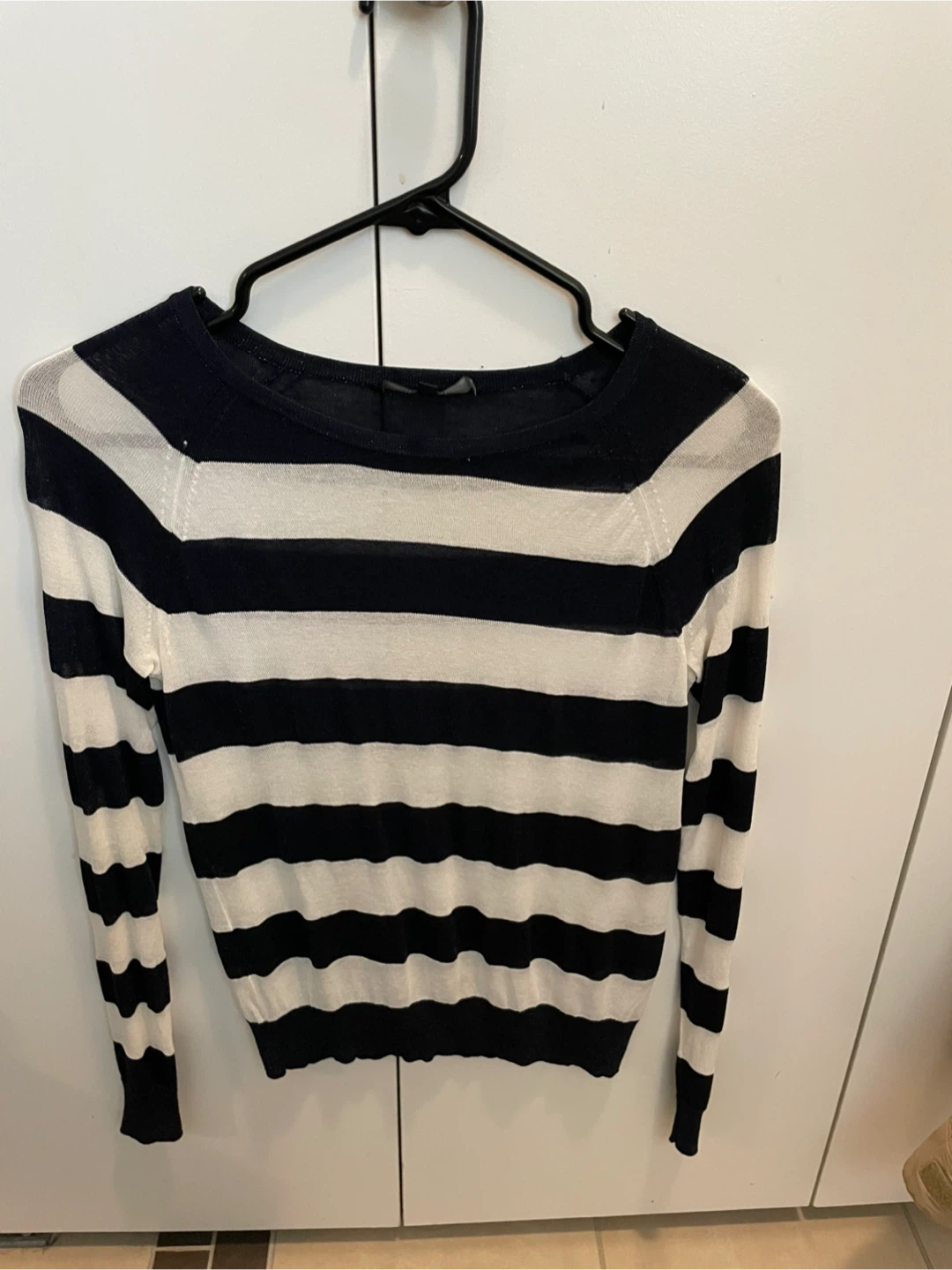 Babaton XXS size  Striped Long Sleeve Sweater