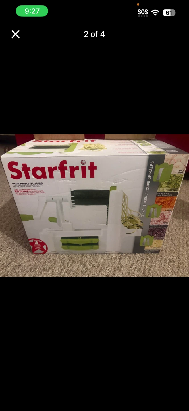 Starfrit Spiral Slicer