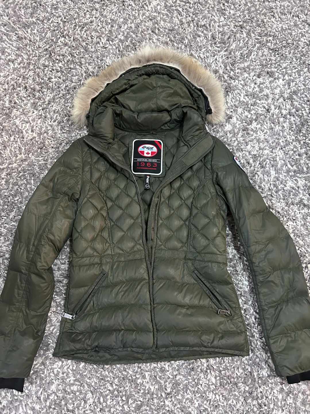 Pajar Canada Down Jacket Olive