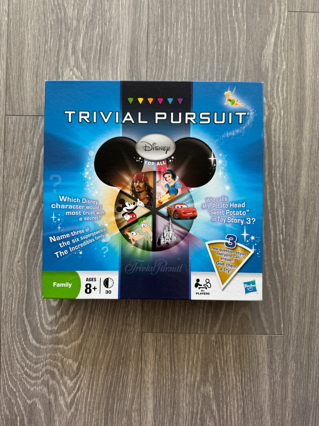 Disney Trivial Pursuit For All - Hasbro Board Game