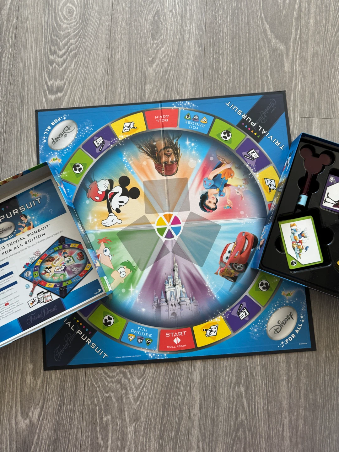 Disney Trivial Pursuit For All - Hasbro Board Game - photo 4