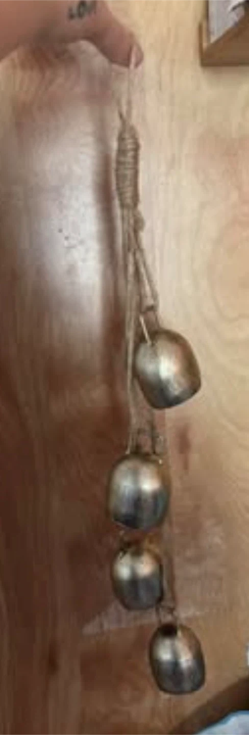 Hanging cow bells