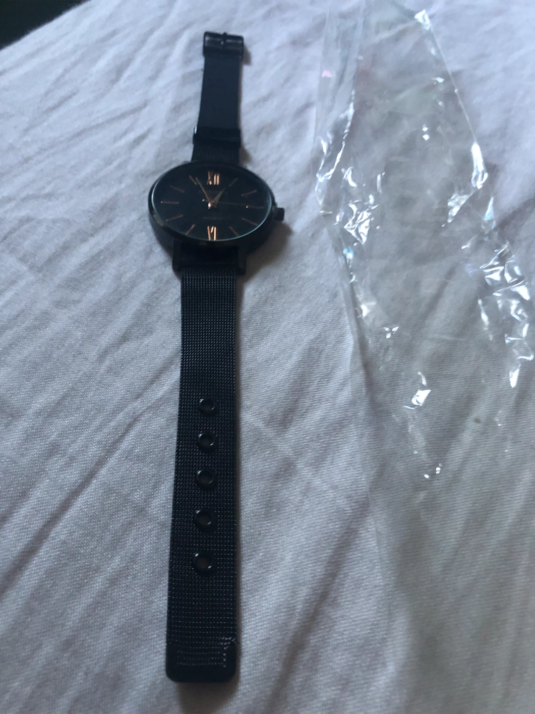 Geneva Black Quartz Watch Unisex - photo 5