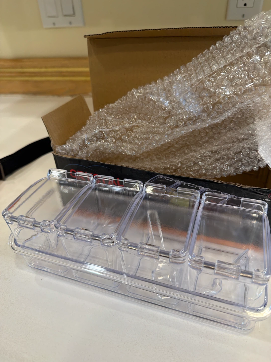 Two Crystal Seasoning Boxes - photo 2