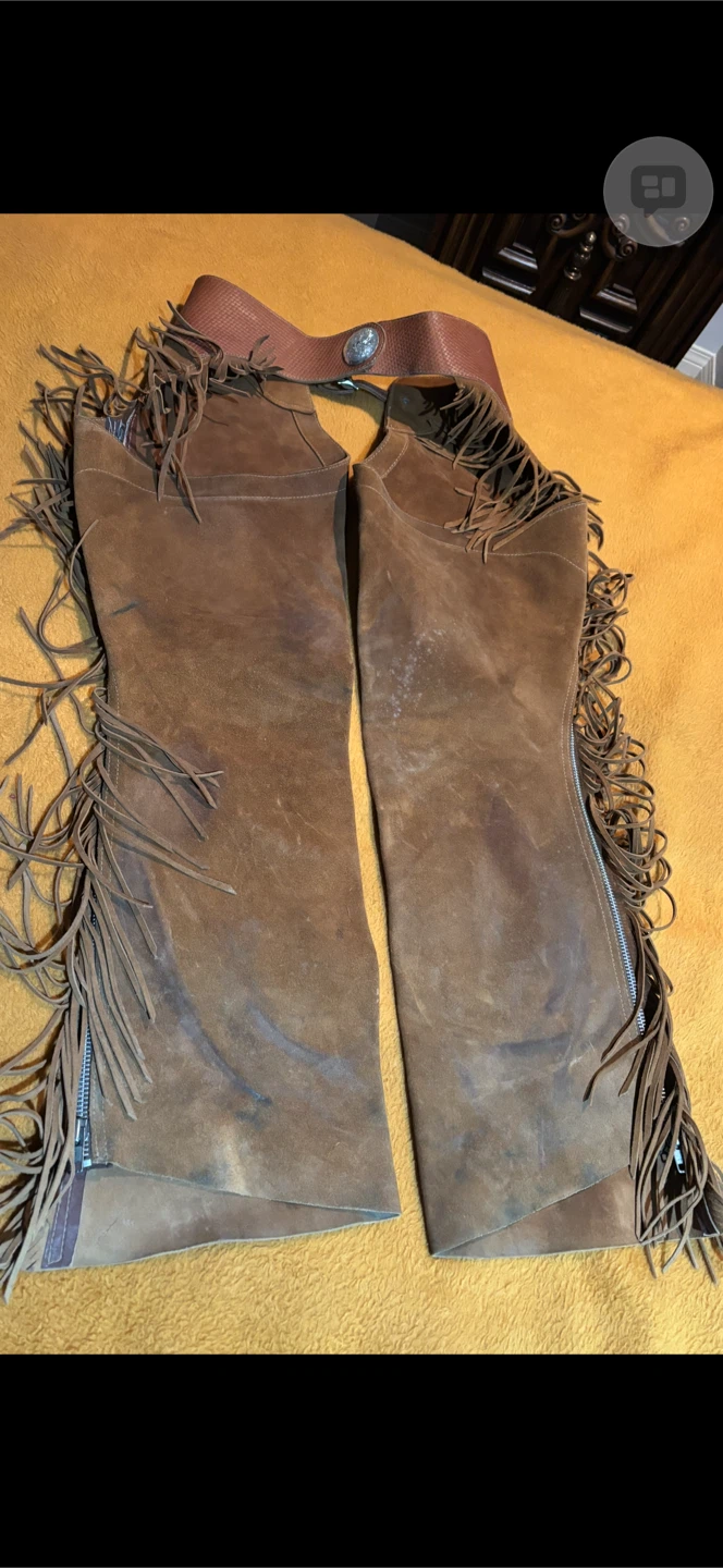 Custom riding chaps