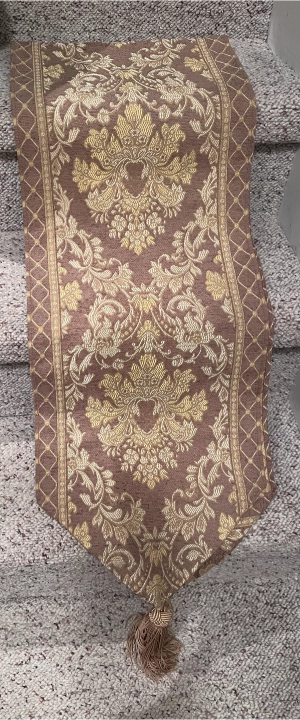 Damask Table Runner