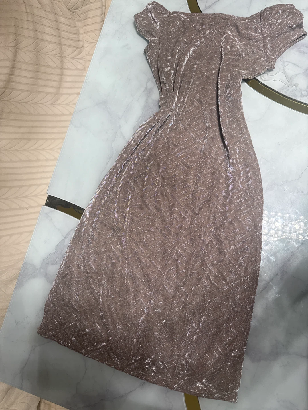 Peach Love California Off-Shoulder Dress size M - photo 2
