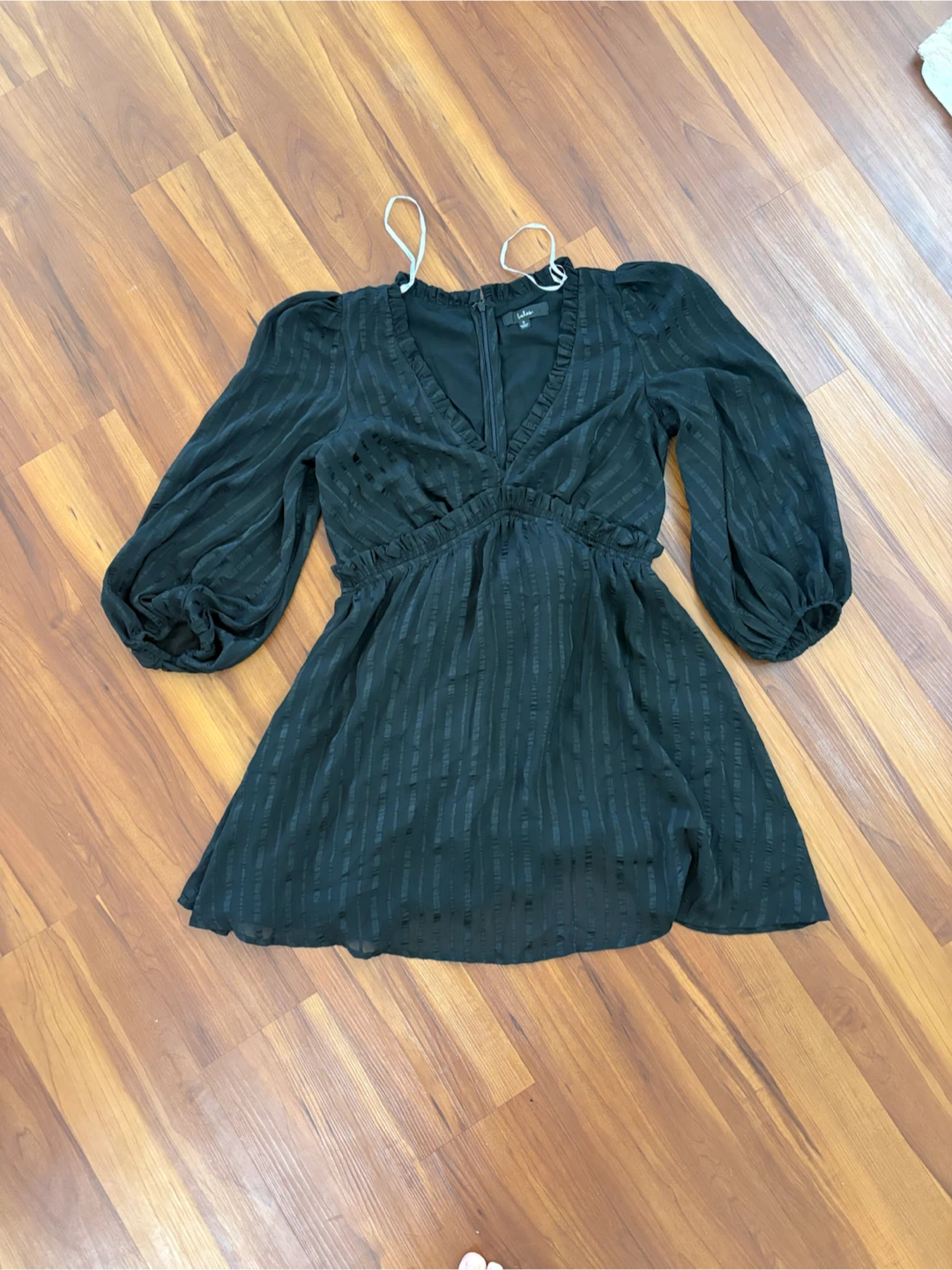 Lulus Black Long Sleeve Dress