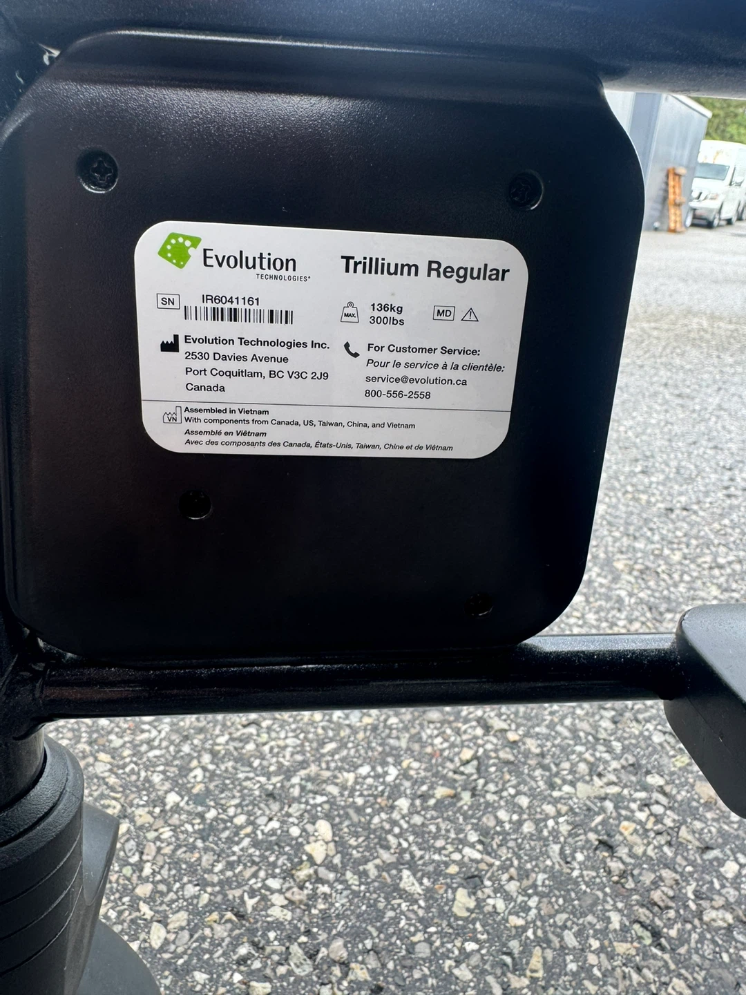 EVOLUTION TRILLIUM REGULAR WALKER ROLLATOR - photo 3
