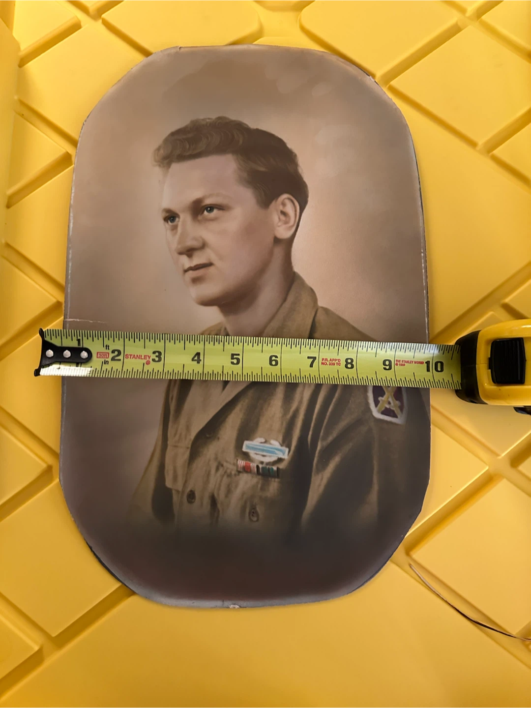 Vintage 10th Mountain Division Military Portrait - photo 3