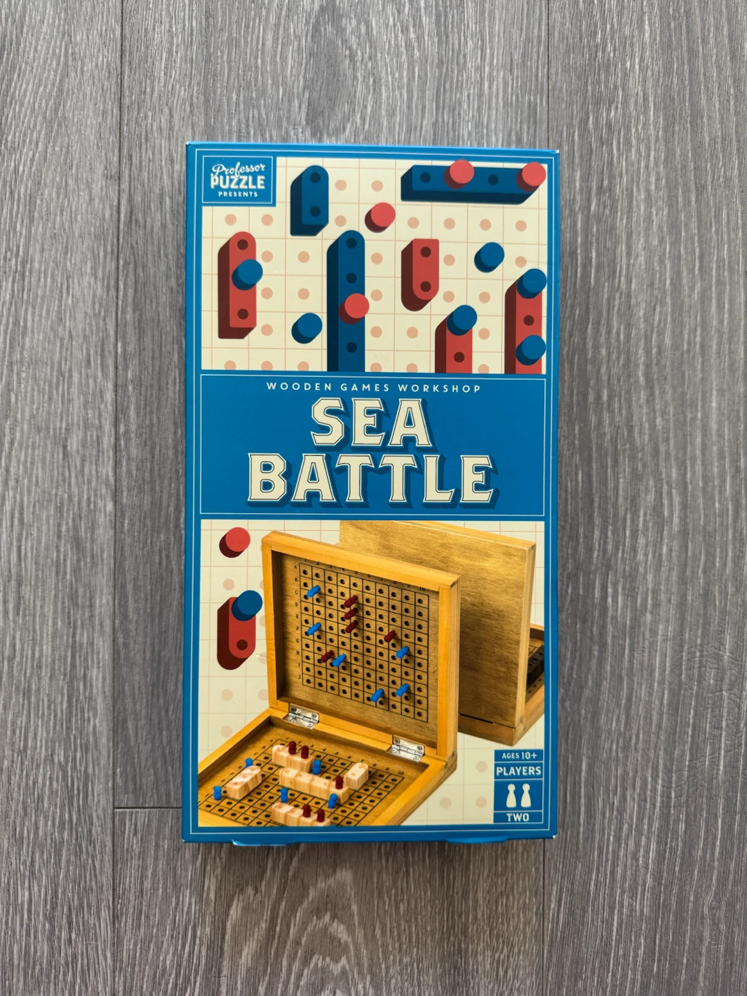 Wooden Sea Battle Game