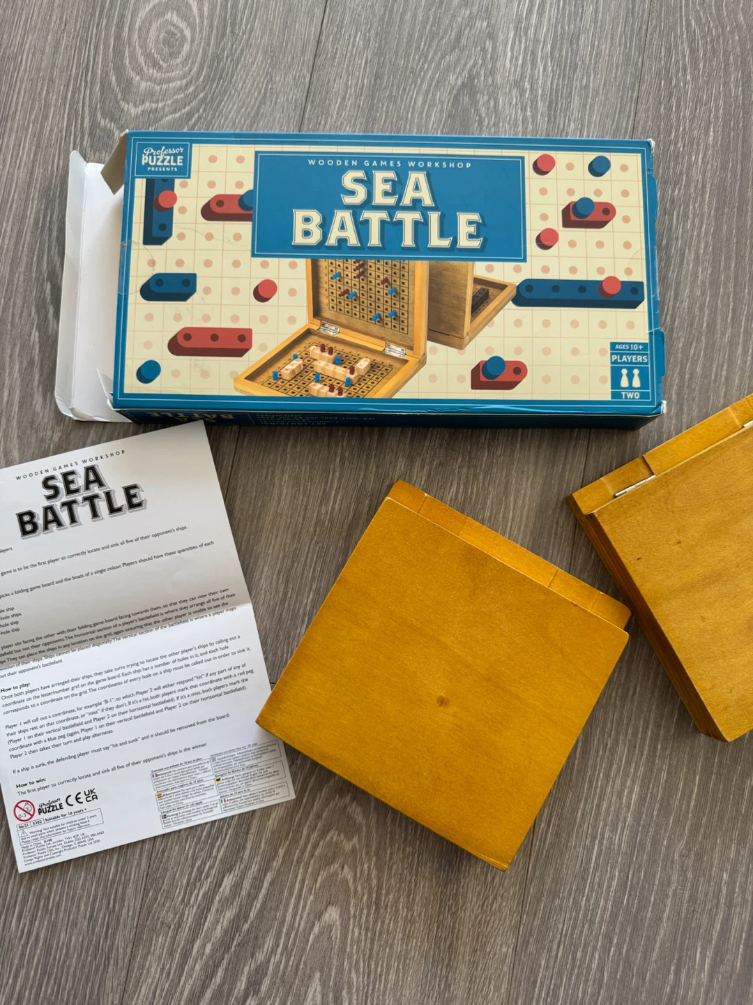 Wooden Sea Battle Game - photo 2