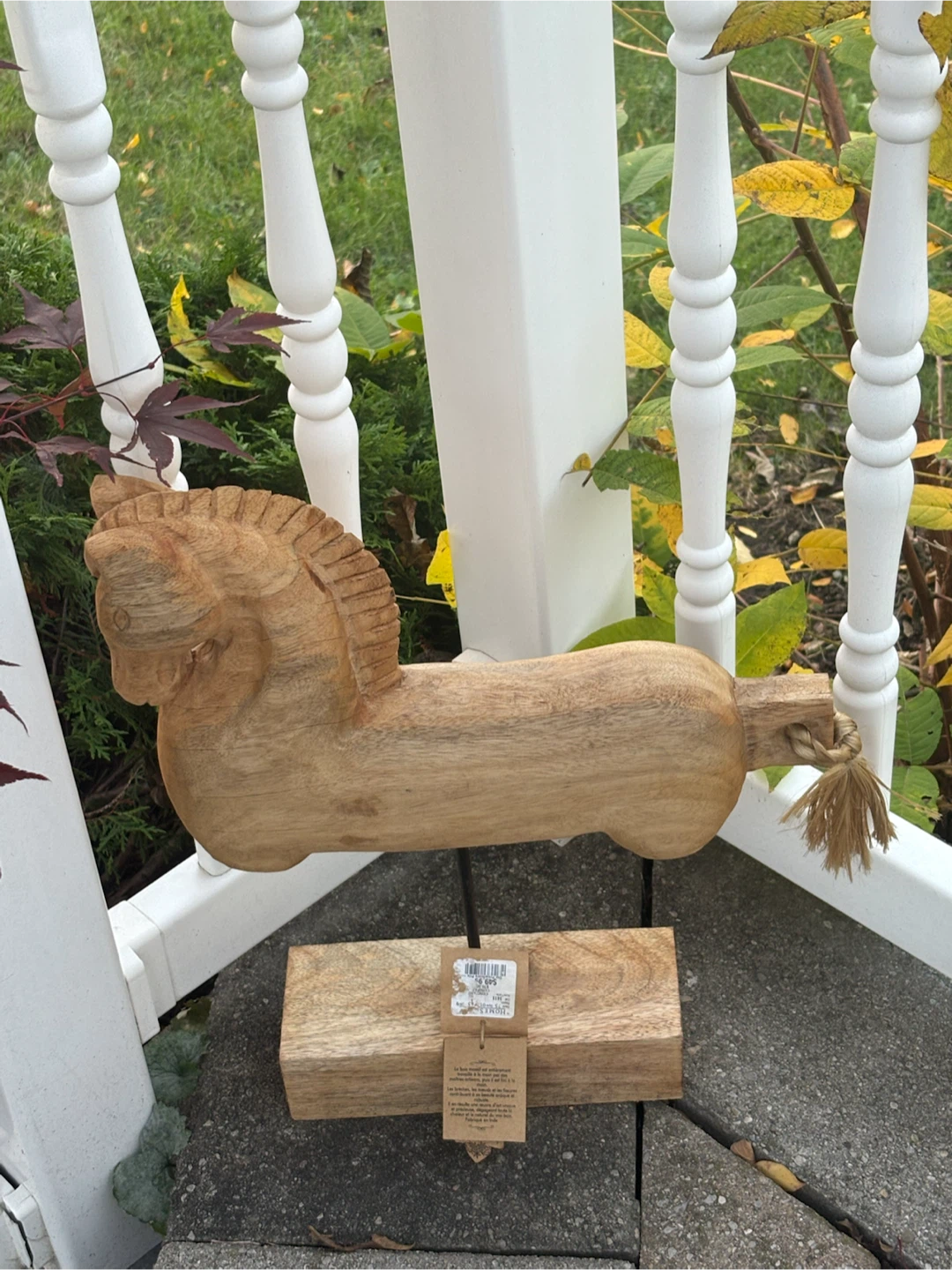 Homesense Wooden Horse Decor