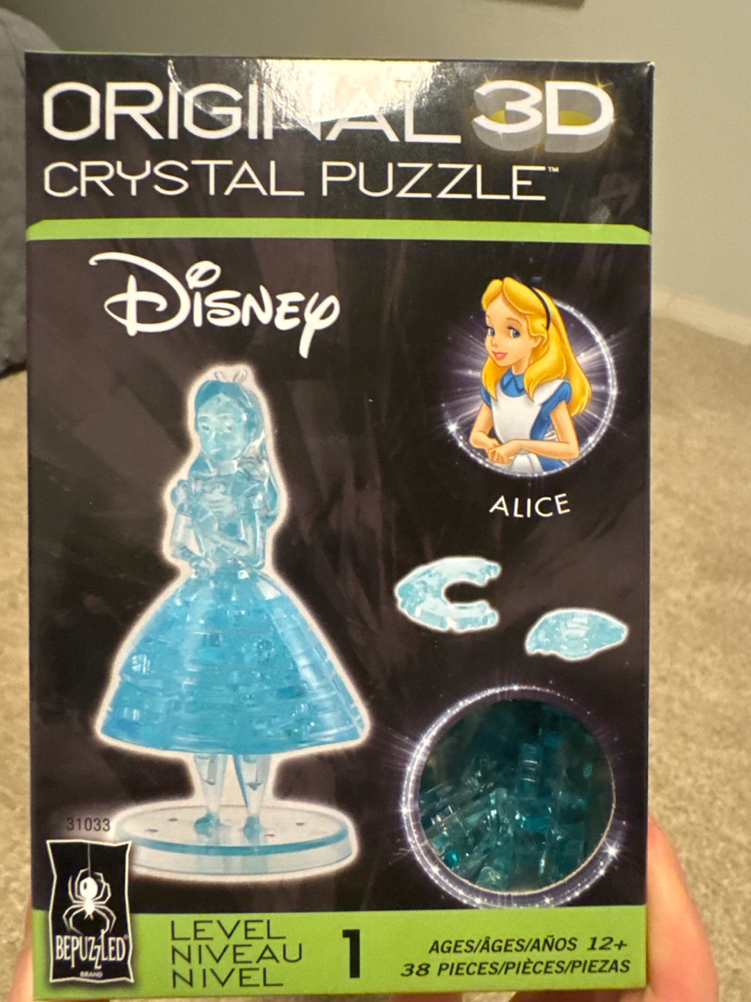 Disney Alice 3D Crystal Puzzle
