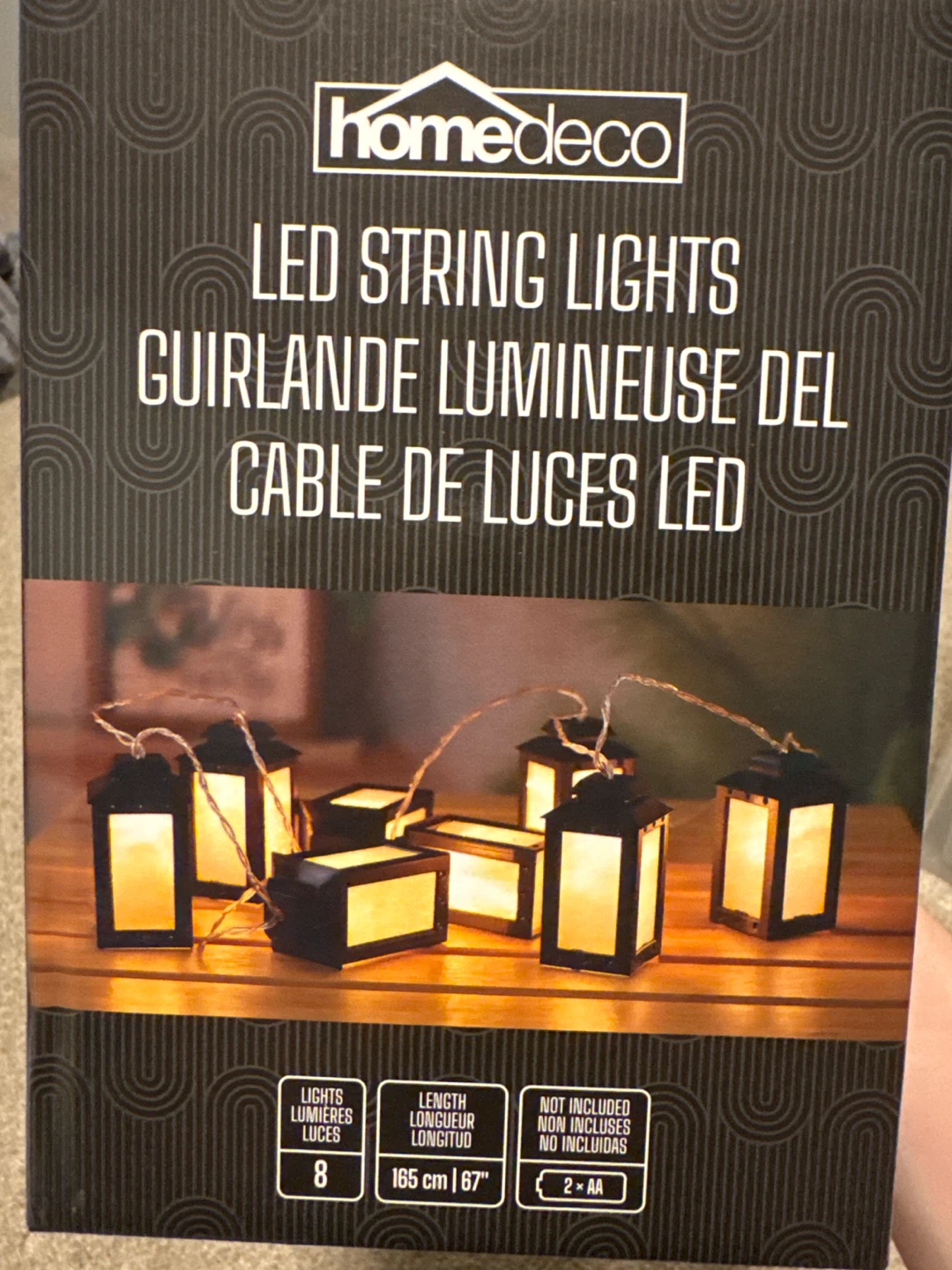 Homedeco LED Lantern String Lights