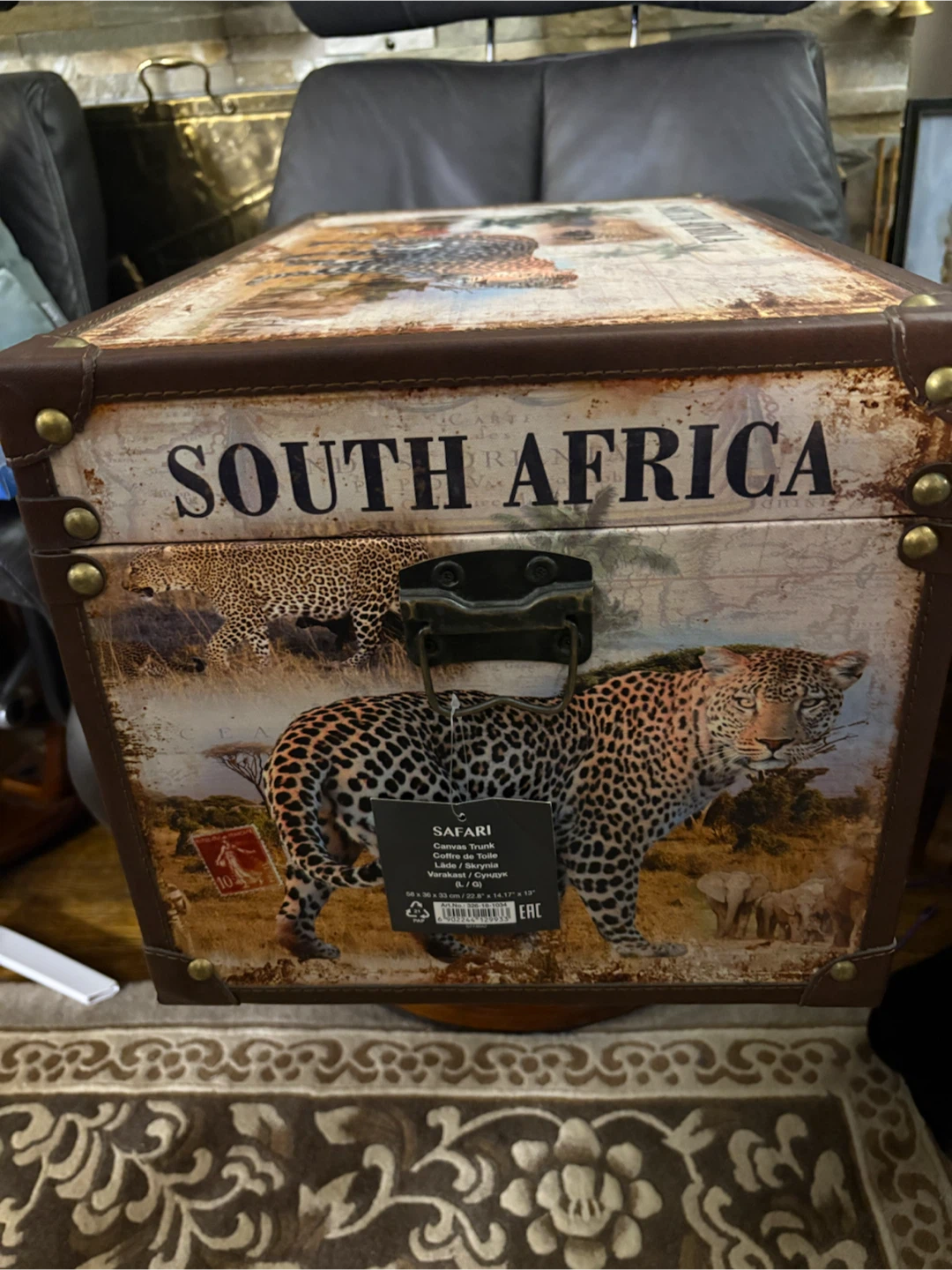 Safari Canvas Storage Trunk (Large)